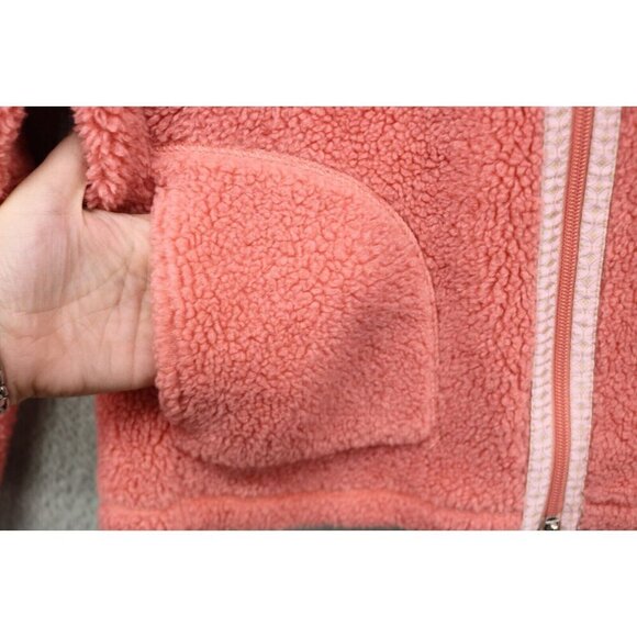 Horny Toad Over and Out Gear Sherpa Fleece Full Zip Jacket-Size Small-Pockets - Picture 4 of 11